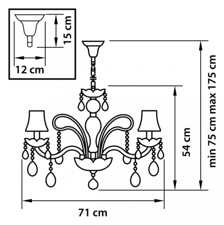 Подвесная люстра Lightstar 721083