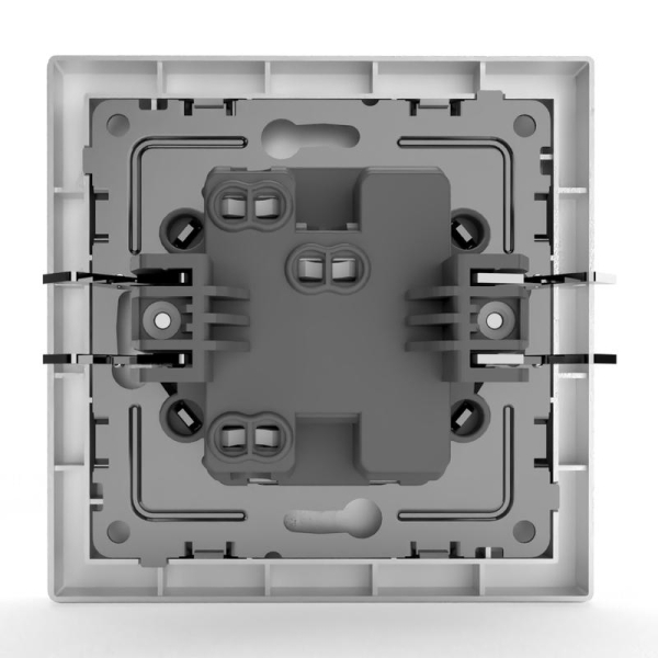 Выключатель 1-кл. СП Pixel 10А IP20 в сборе бел. TOKOV ELECTRIC TKE-PX-V1F-C01