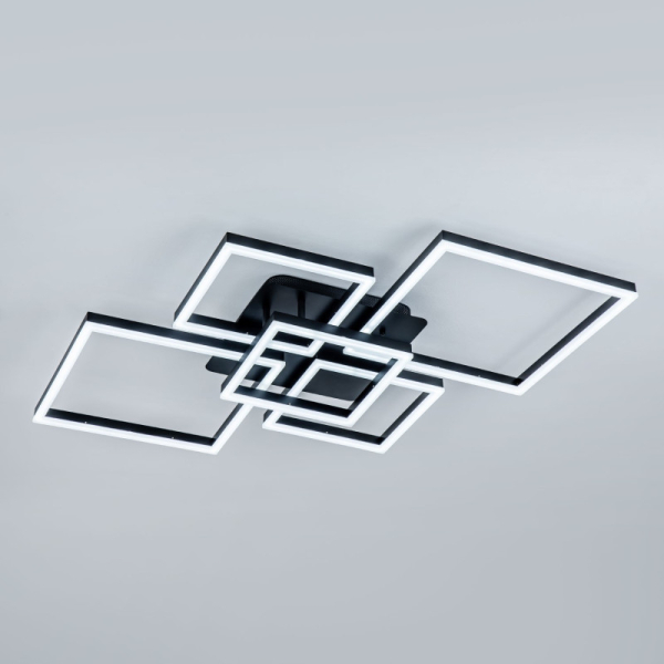 Накладная люстра LED4U L11041-5 BK