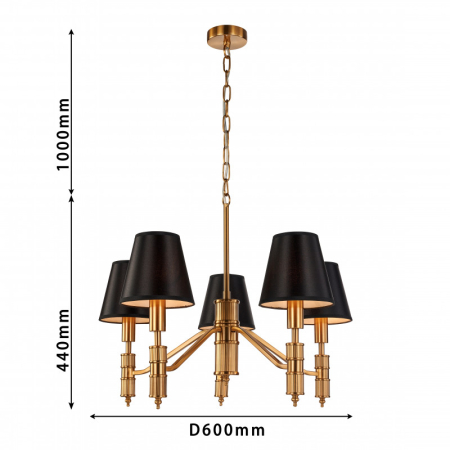 Подвесная люстра Favourite 2933-5P