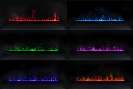 Royal Flame Очаг Design L1500RF 3D PS/LOG