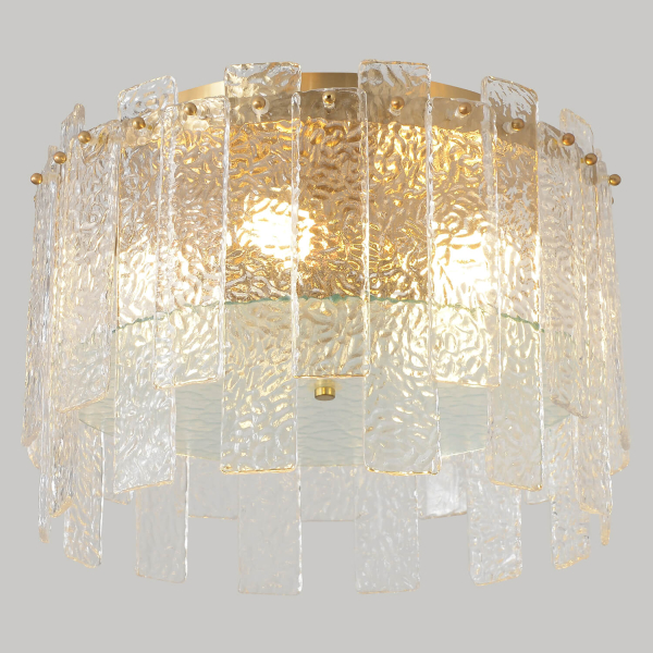 Crystal Lux Светильник потолочный Crystal Lux RICARDO PL5 BRASS