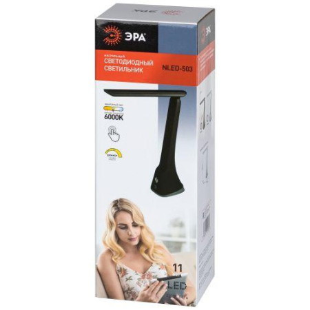 Светильник светодиодный настольный NLED-503-11W-BK черн. Эра Б0059855