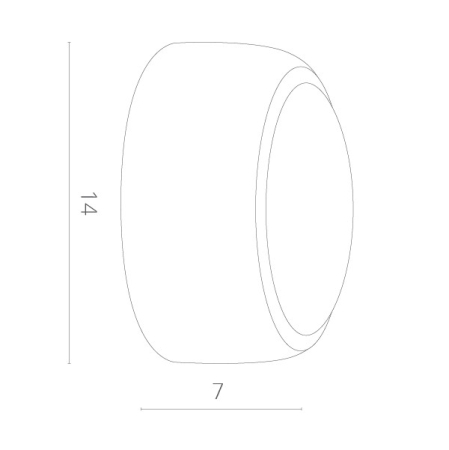 Бра ARTE Lamp A1421AP-1WH