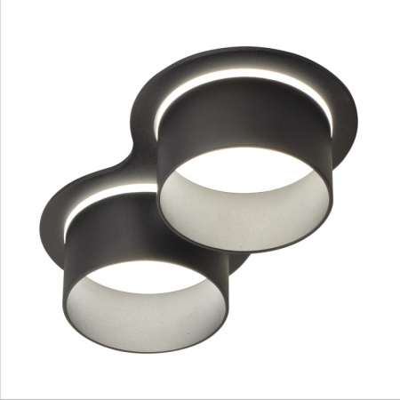 Встраиваемый светильник AM Group AM472/2-BK