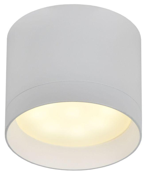 Светильник 4015 накладной потолочный под лампу GX53 бел. IEK LT-UPB0-4015-GX53-1-K01