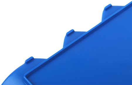 Лоток для крепежа пластиковый 160х115х75мм син. MOS 65697М