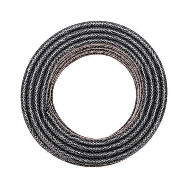 Шланг поливочный ПВХ 3-х слойный армированный 1/2" 25м Стандарт ЧЕТЫРЕ СЕЗОНА