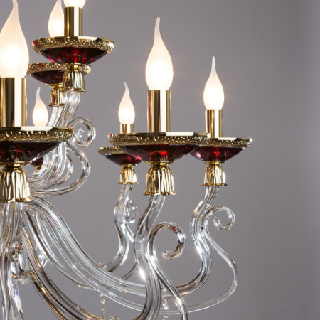 Подвесная люстра Divinare 5125/10 LM-15