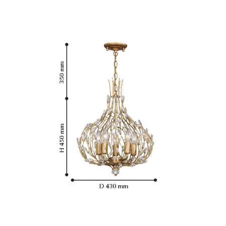 Подвесная люстра Favourite 2020-5P