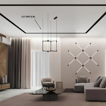 Crystal Lux Светильник потолочный Crystal Lux CLT 039W12 BL