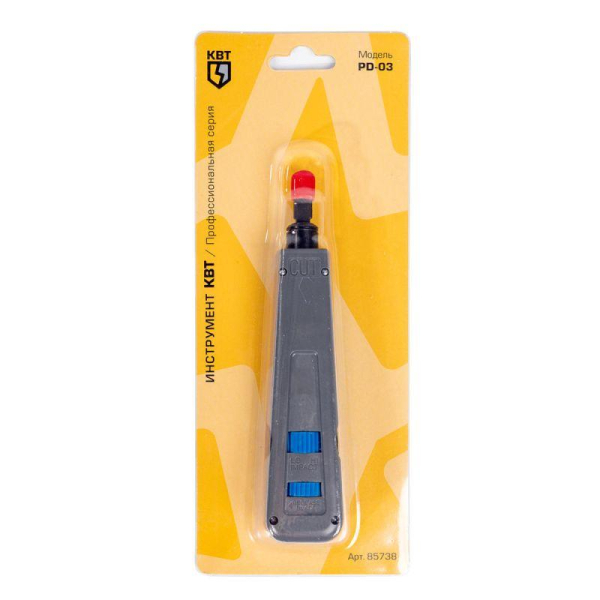 Инструмент для заделки витой пары PD-03 КВТ 85738