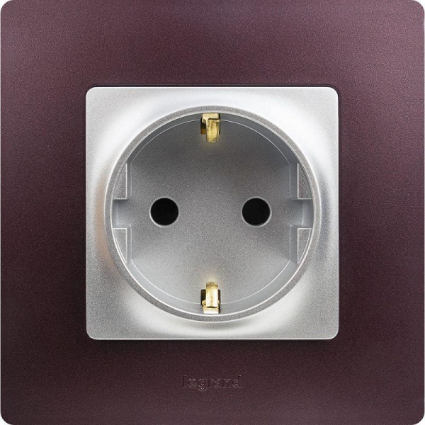 Рамка 1-м Etika сливовый IEK 672561