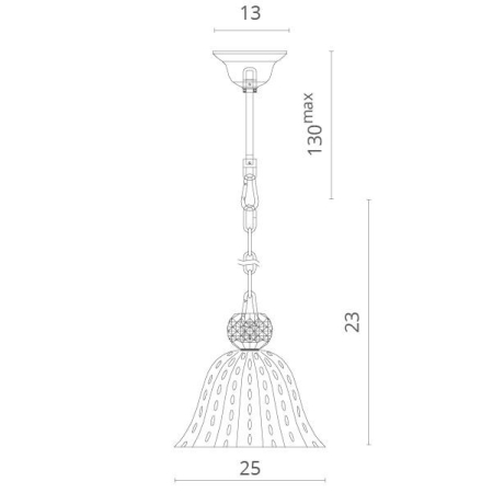 Подвесной светильник Divinare 1181/01 SP-1