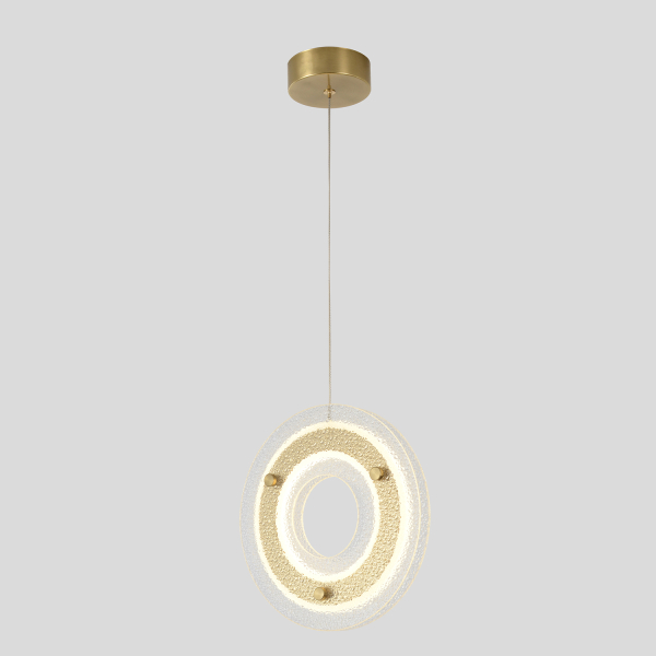 Crystal Lux Светильник подвесной Crystal Lux DIEGO SP25W LED BRASS