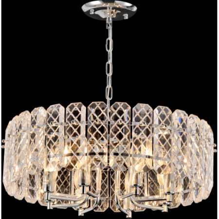 Люстра Whitney 1050-308 8хЕ14 40Вт хрусталь Rivoli Б0061222