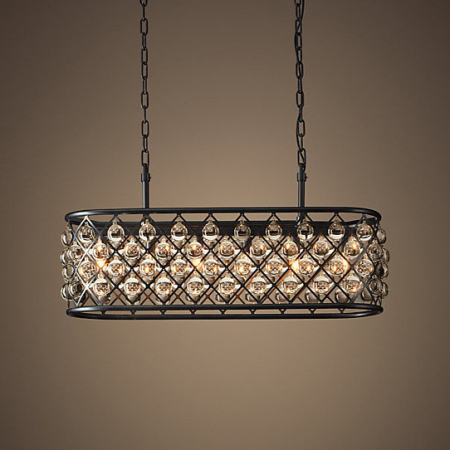 Подвесная люстра DeLight Collection KR0277P-5L black