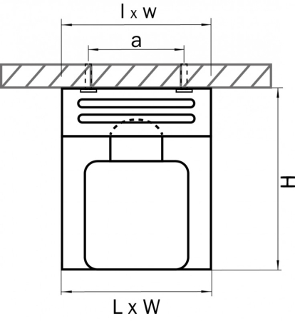 Накладной светильник Lightstar 104010