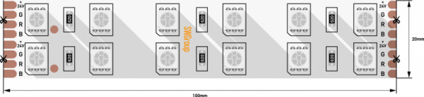 Лента SWG SWG5120-24-28.8-RGB