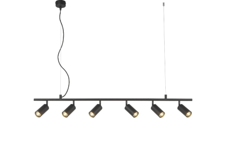 Crystal Lux Светильник потолочный Crystal Lux CLT 015C6 L1200 BL