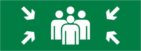 Пиктограмма ДСО-IP20 "Место сбора" DEKraft 60438DEK