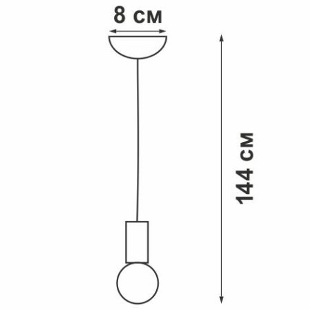 Люстра 6xE14 макс. 40Вт Vitaluce V4893-0/6S
