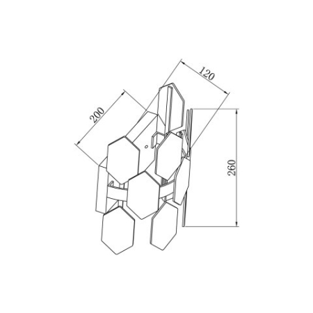 Бра Vele Luce VL4153W01