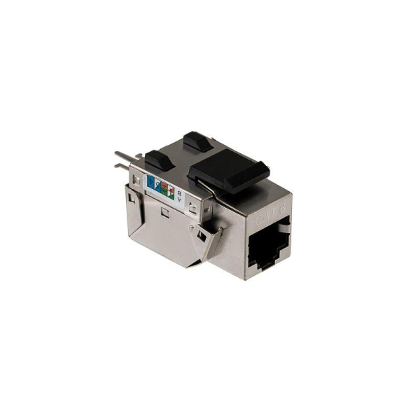 Модуль Keystone Jack RJ-45(8P8C), FTP экранированный, CAT 6, тип 90 градусов REXANT PRO