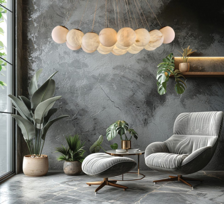 Подвесная люстра Fluorite FL1048-19P