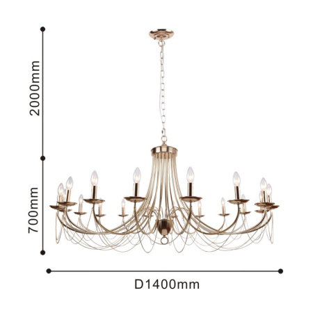 Подвесная люстра F-Promo 2591-18P