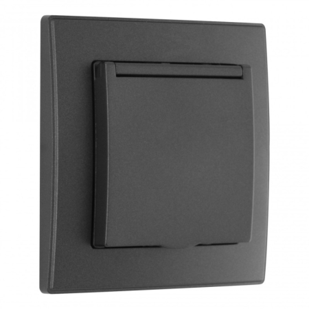 Розетка Arte Milano SET06-1-41-1 black