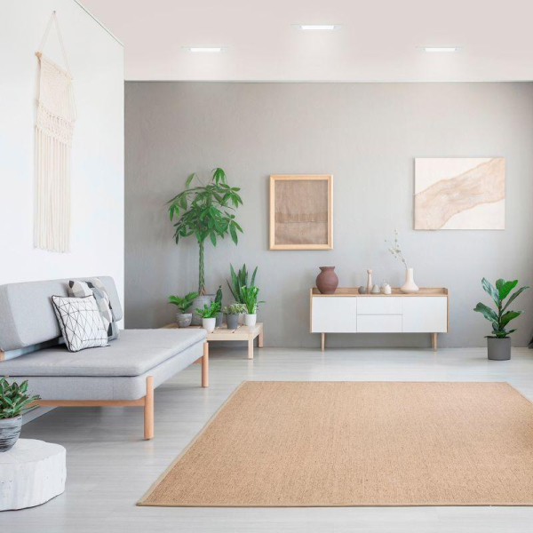 Светильник светодиодный Basic Downlight 18Вт 4000К IP20 1600лм 170х26 170-260В монтаж. квадрат бел. 1/60 GAUSS 9031420218