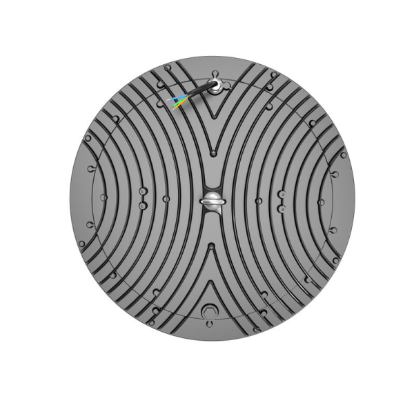 Светильник светодиодный ДСП IB 02 S 200W W 850 BK PC 367х367х91.5мм 200Вт 5000К IP65 High Bay подвес черн. Русский Свет 16090223140