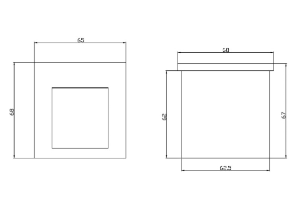 Светильник для ступеней Maytoni O038-L3B