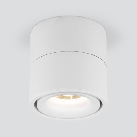 Накладной светильник Elektrostandard DLR031 15W 3000K белый матовый