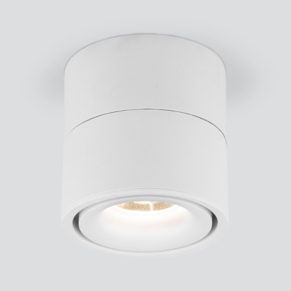 Накладной светильник Elektrostandard DLR031 15W 3000K белый матовый