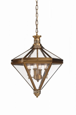 Подвесная люстра DeLight Collection KM0074P-4 antique brass