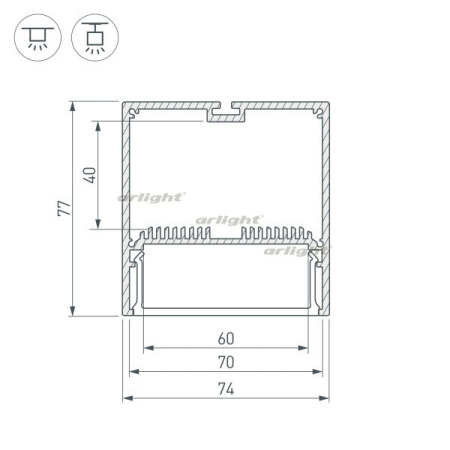 Профиль Arlight 029939