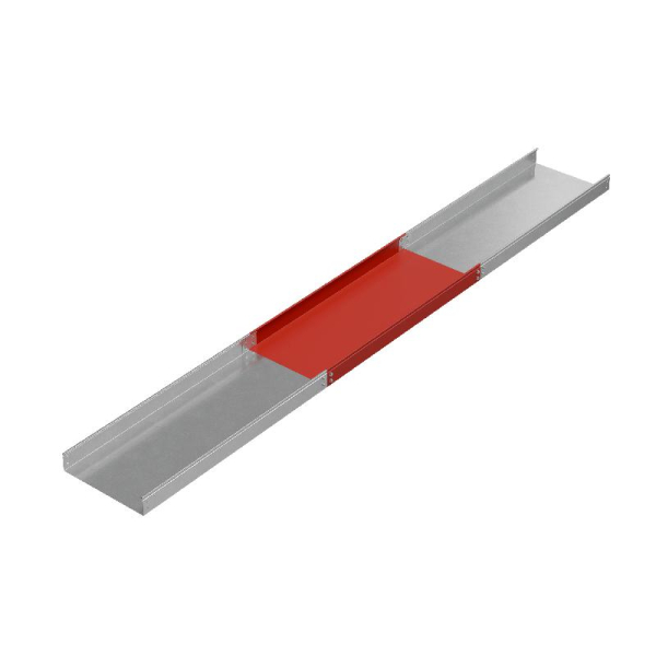 Лоток листовой неперфорированный 400х80 L3000 сталь 1мм "Стандарт ПЛЮС" LNEplus80-400-1.0-3000 INOX304 КМ PL5352