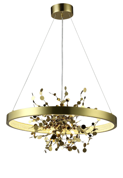 Crystal Lux Люстра Crystal Lux GARDEN SPLED+3 D600 GOLD