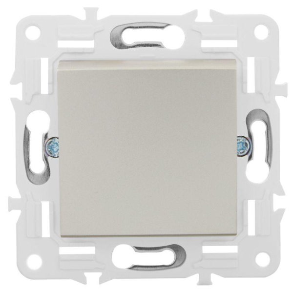 Выключатель перекрестный 1-кл. SKANDY 10А SK-V03Sh шампань IEK SK-V13-0-10-K37