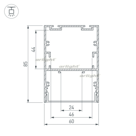 Профиль Arlight 036138