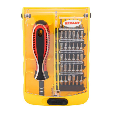 Набор отверток для точных работ 37 предметов REXANT