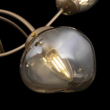 Люстра на штанге Freya FR8017PL-08MG