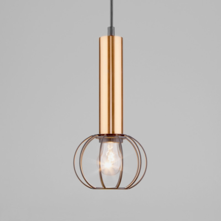 Подвесной светильник Eurosvet 50178/1 черный/бронза