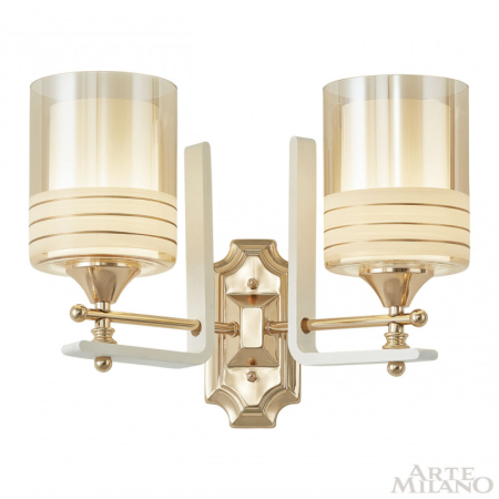 Бра Arte Milano 306087/2W Wh/Gd