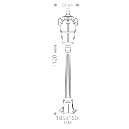 Садово-парковый светильник Feron 11299