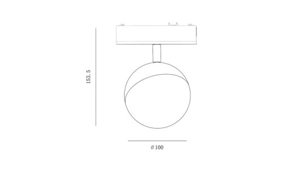 Светильник на шине SWG pro SL-SLIM-SFWH-10-CCT