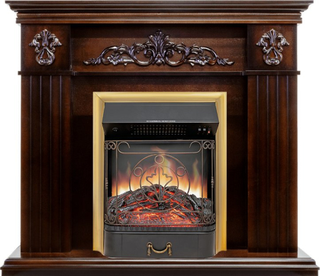Royal Flame Каминокомплект Provence - Коньяк с очагом Majestic FX Brass
