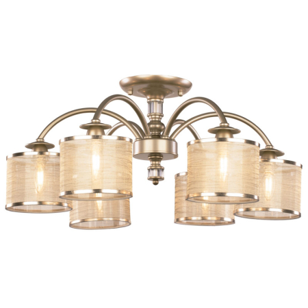 Люстра на штанге Freya FR2539CL-06G